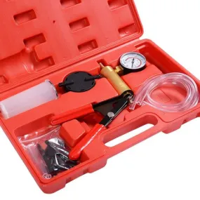 2 in1 Brake Bleeder Bleeding & Vacuum Pump Tester Kit Professional Automotive