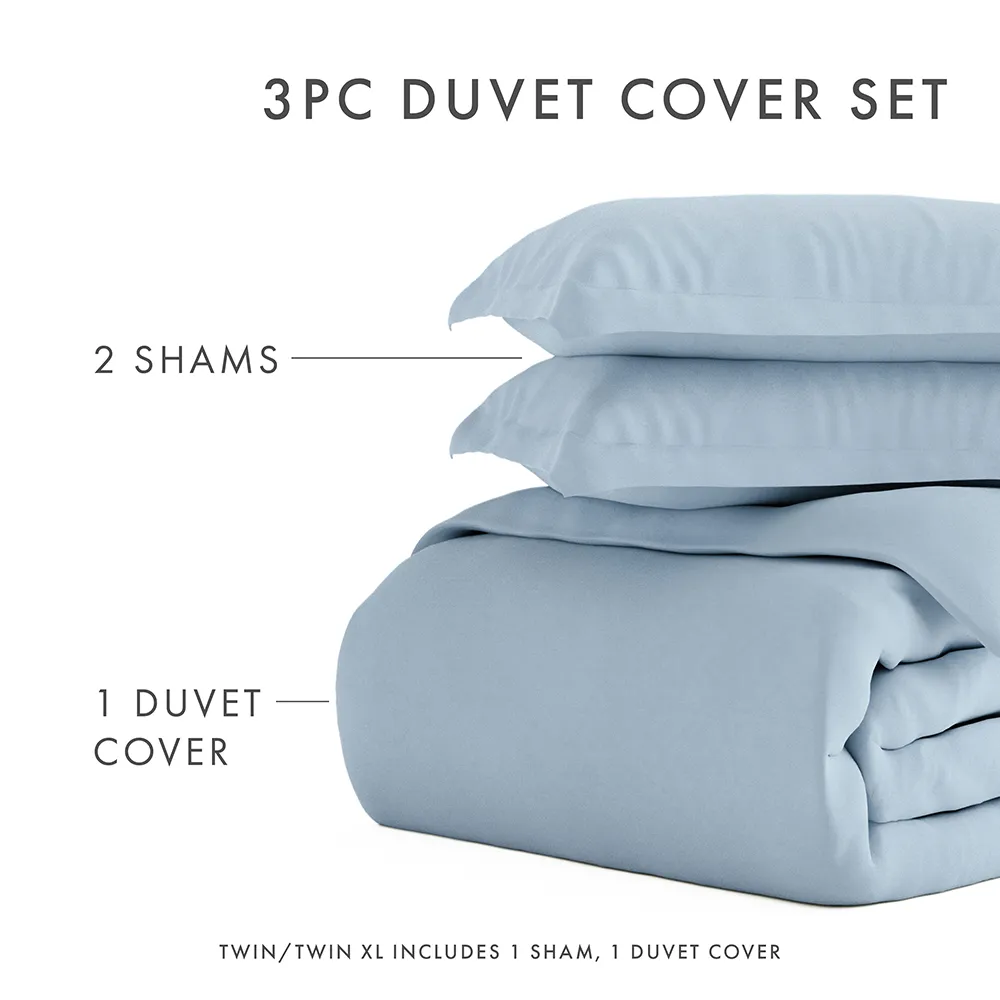 3-Piece Essential Duvet Cover Set