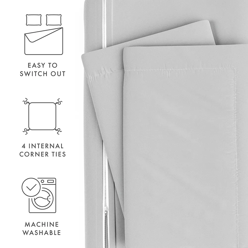 3-Piece Essential Duvet Cover Set