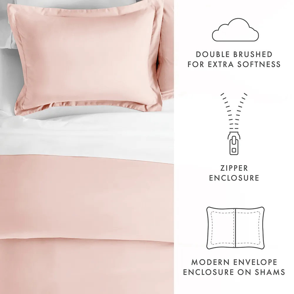 3-Piece Essential Duvet Cover Set