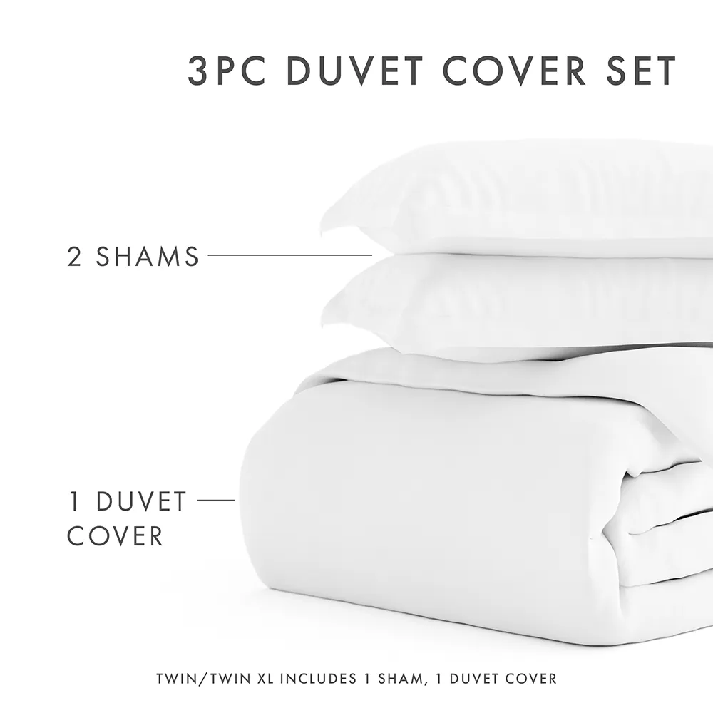 3-Piece Essential Duvet Cover Set