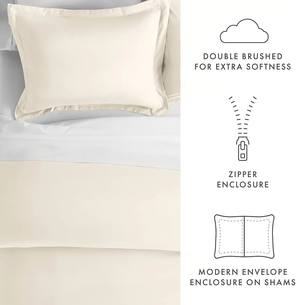 3-Piece Essential Duvet Cover Set