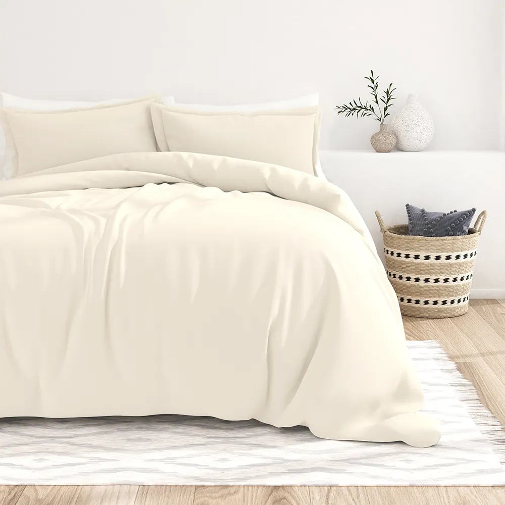 3-Piece Essential Duvet Cover Set