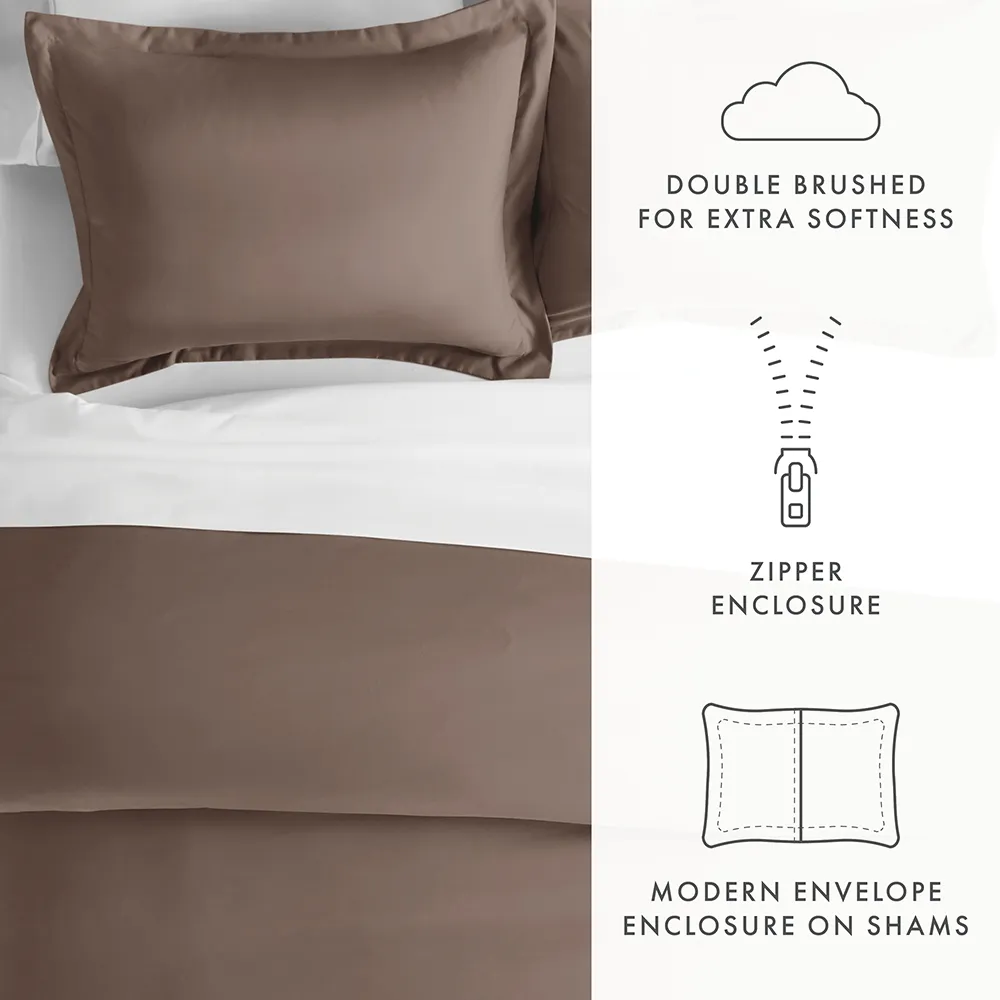 3-Piece Essential Duvet Cover Set