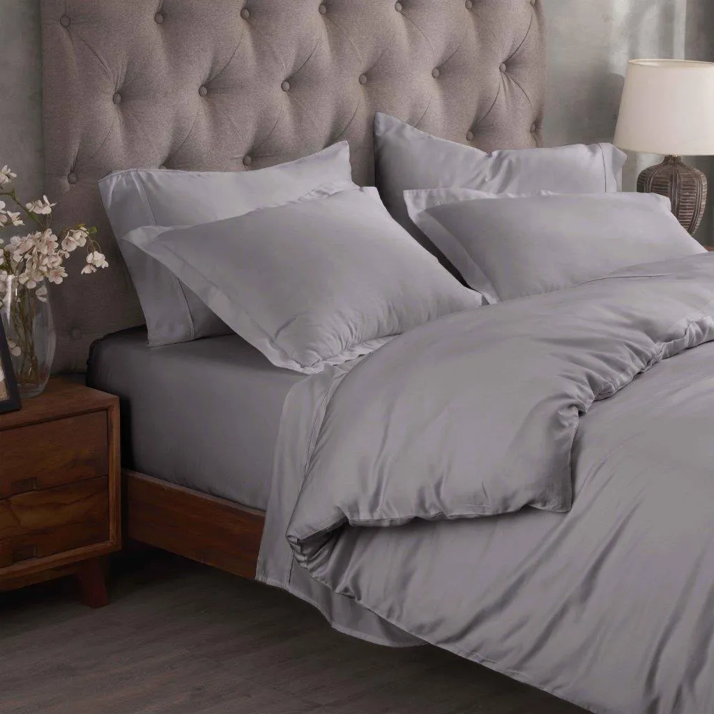 300 Thread Count Modal from Beechwood Solid Duvet Cover Set