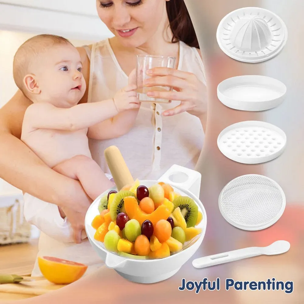 5 In 1 Manual Baby Food Maker & Processor