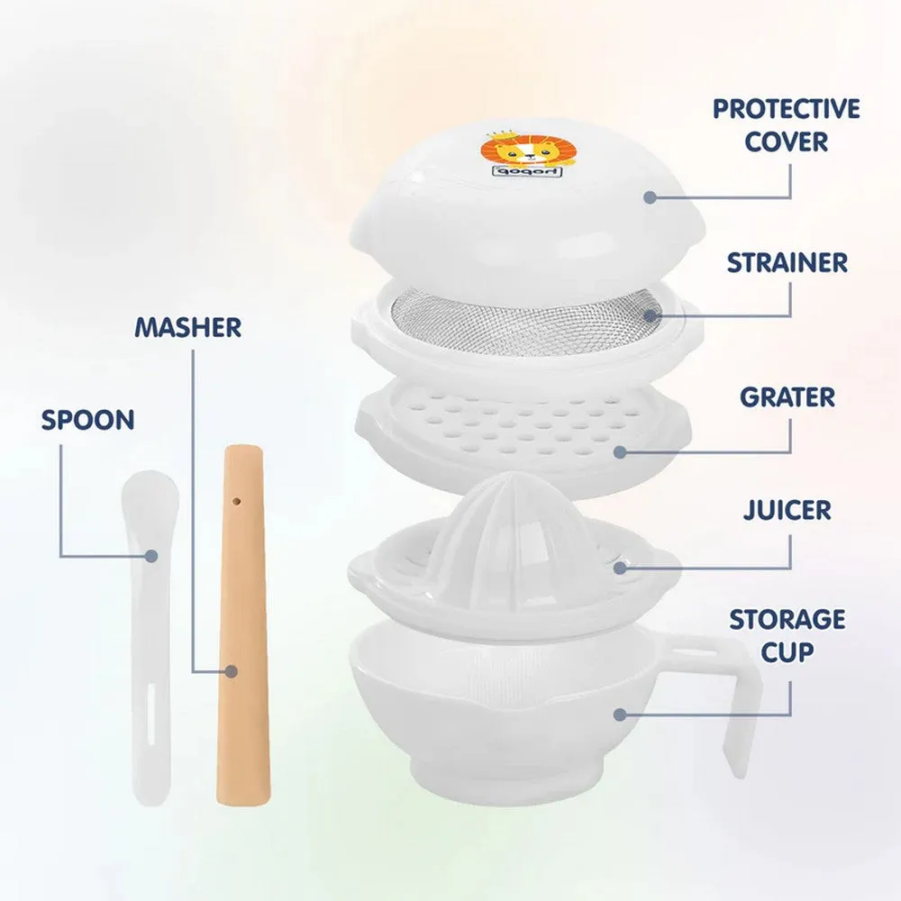 5 In 1 Manual Baby Food Maker & Processor