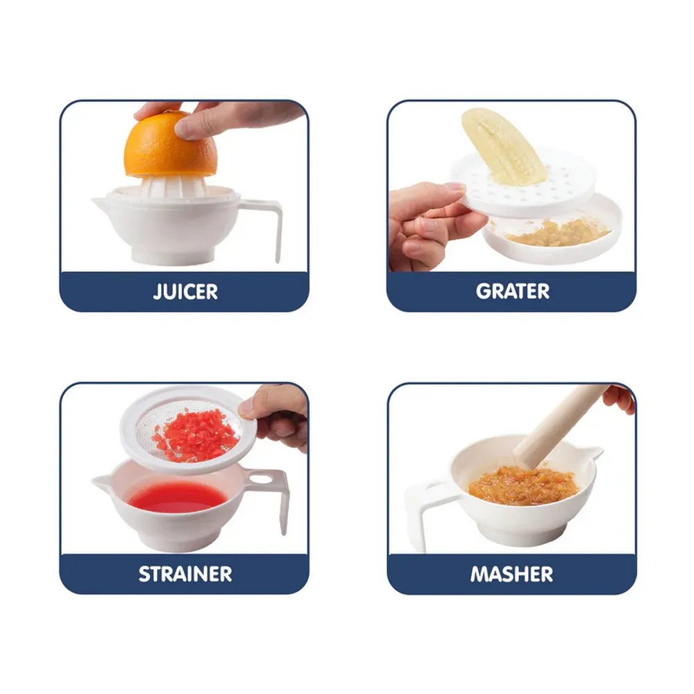 5 In 1 Manual Baby Food Maker & Processor