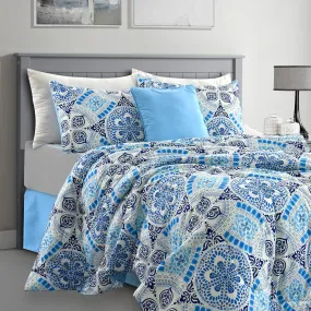 5-Piece Reversible Comforter Set