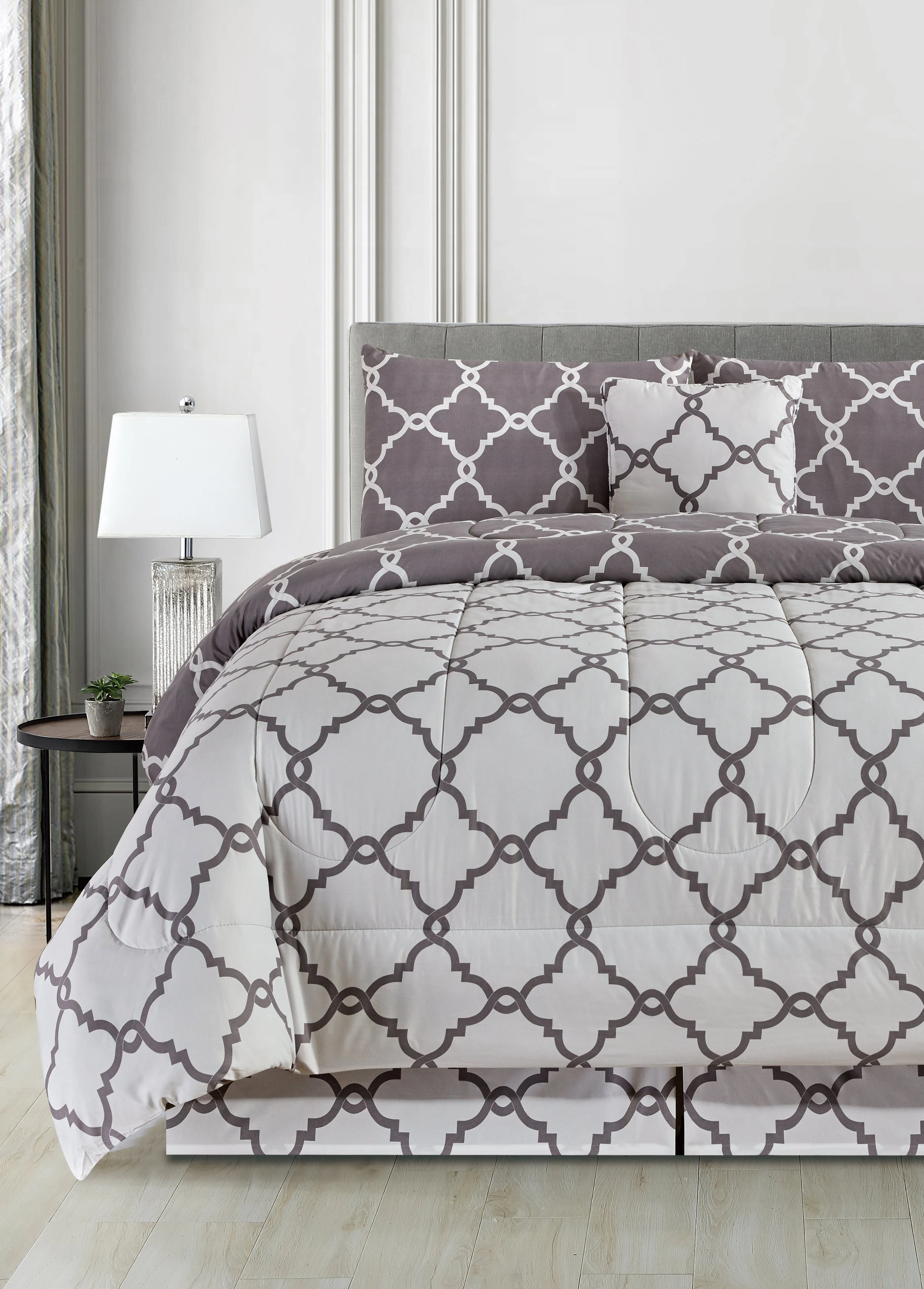 5-Piece Reversible Comforter Set