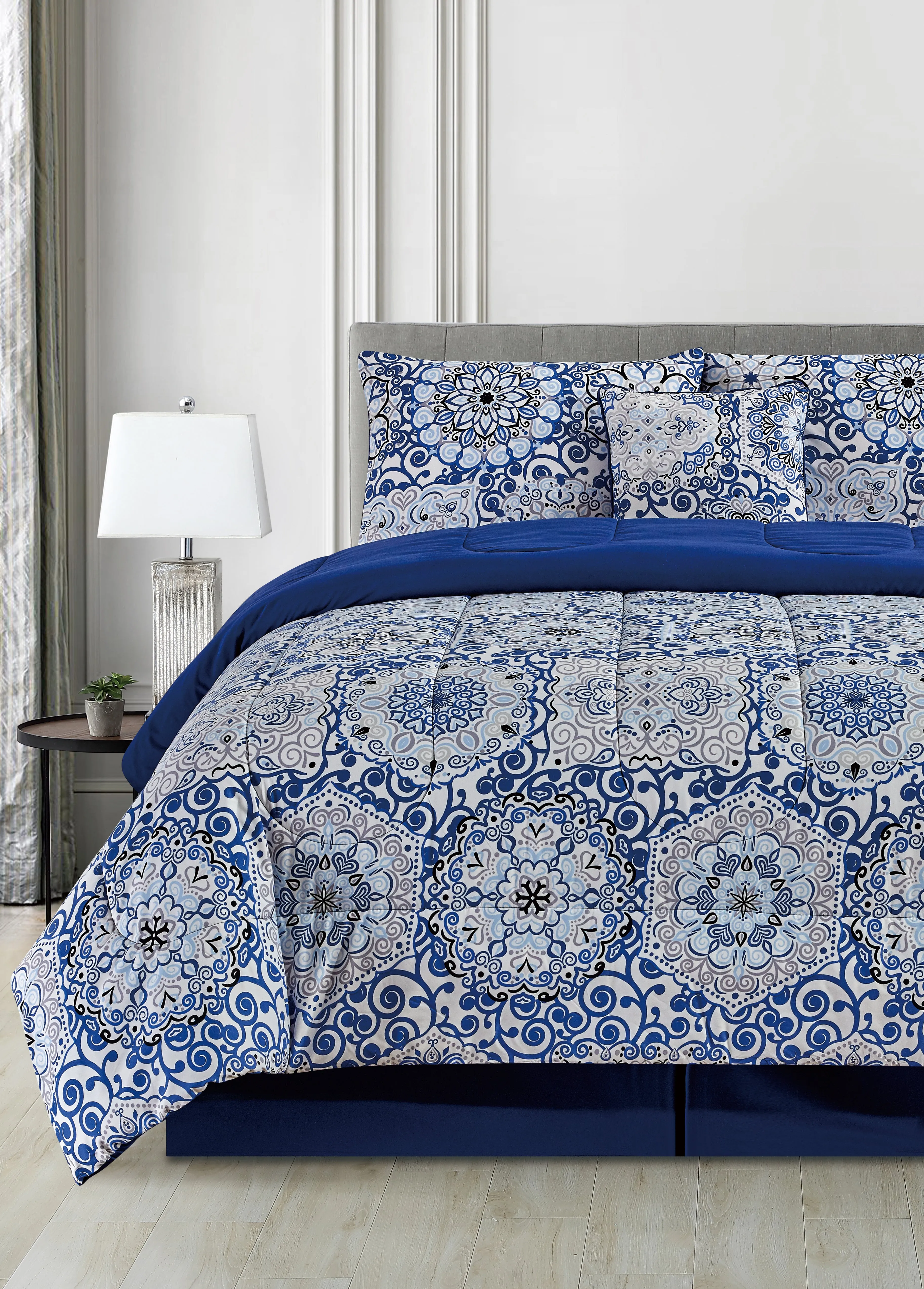 5-Piece Reversible Comforter Set