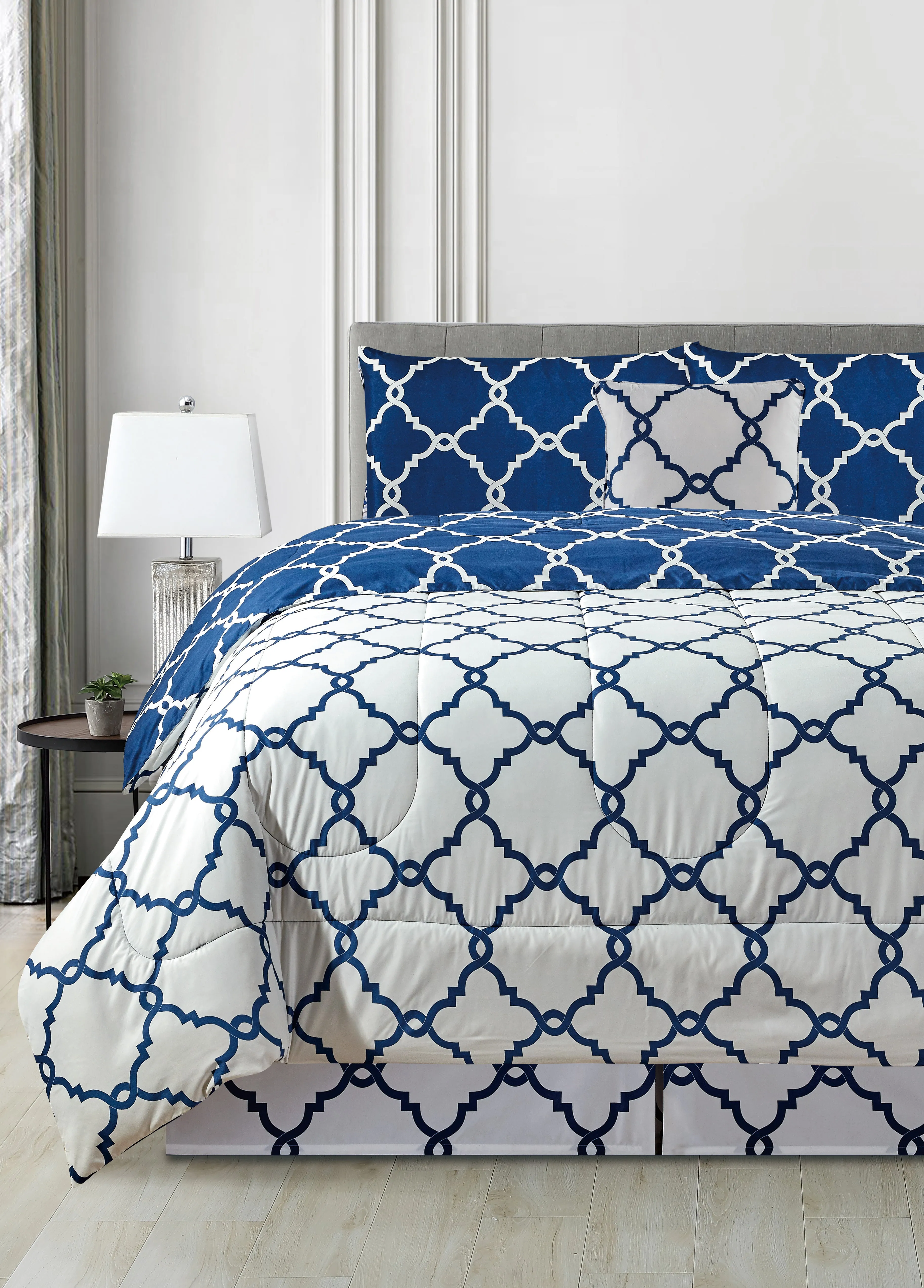 5-Piece Reversible Comforter Set