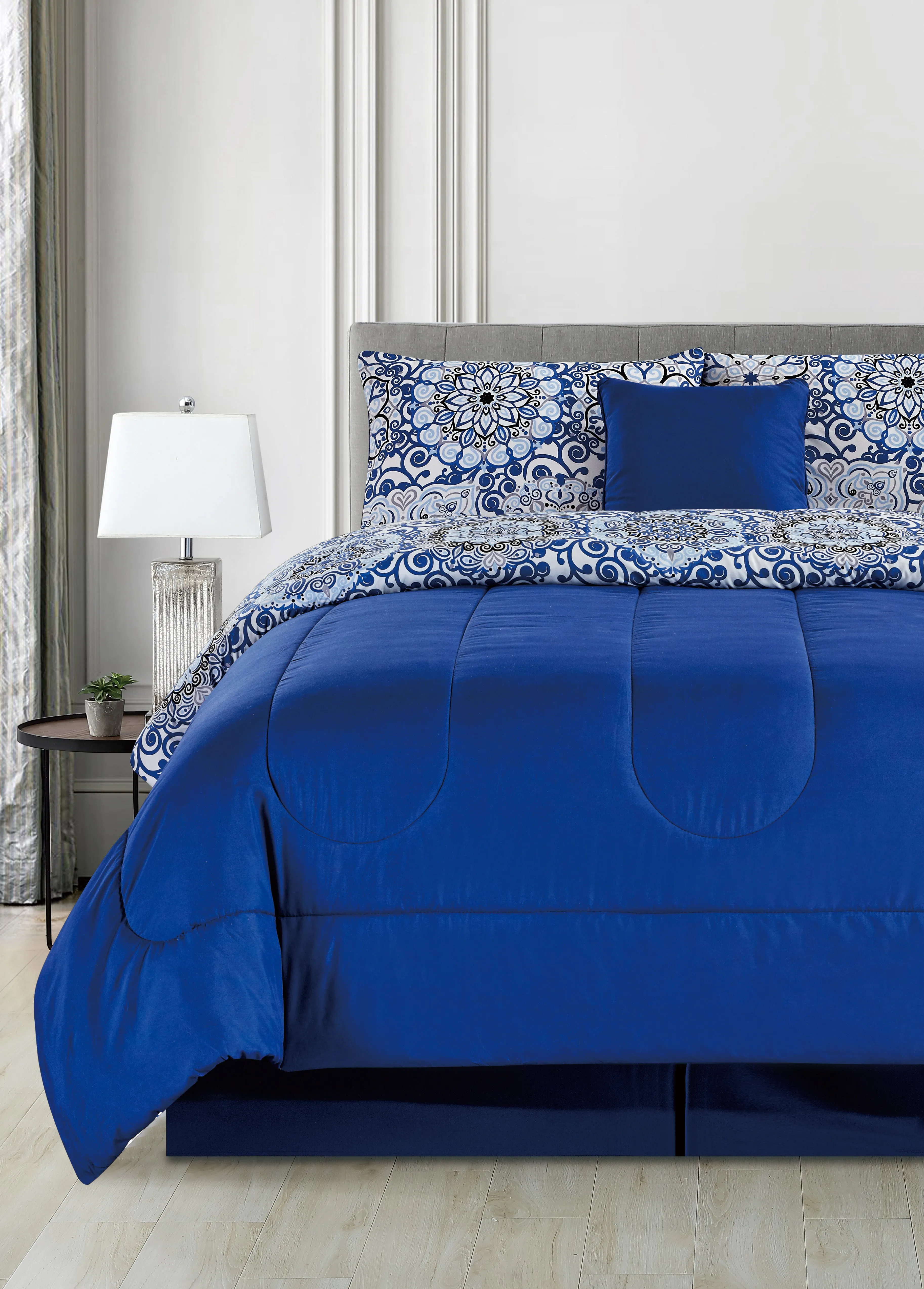 5-Piece Reversible Comforter Set