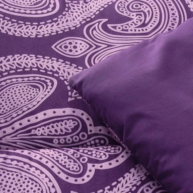 5-Piece Reversible Comforter Set