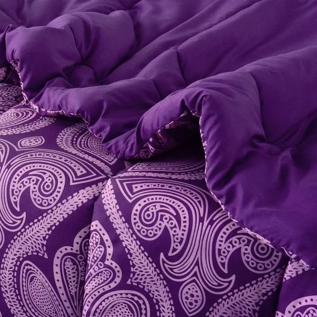 5-Piece Reversible Comforter Set