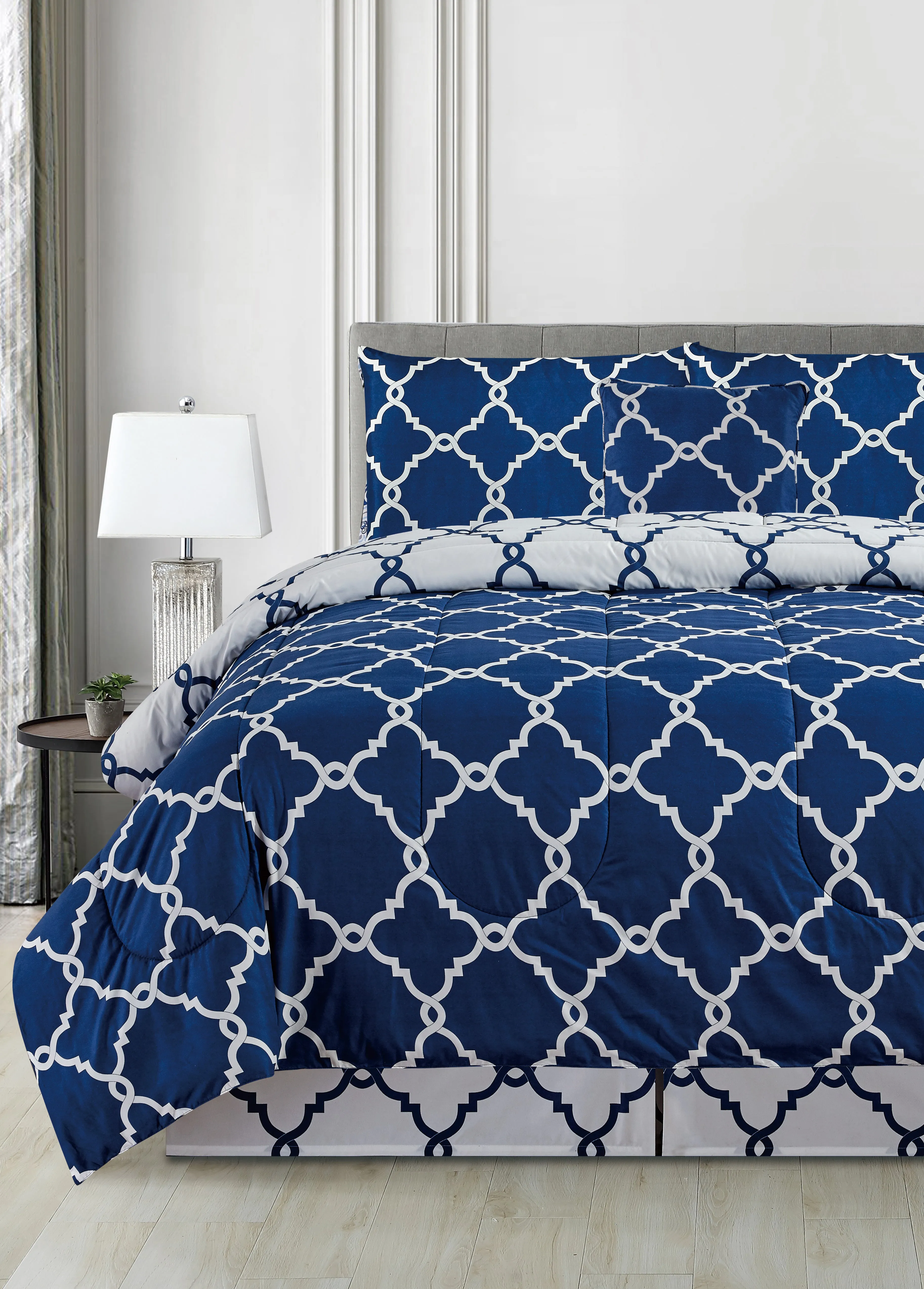 5-Piece Reversible Comforter Set