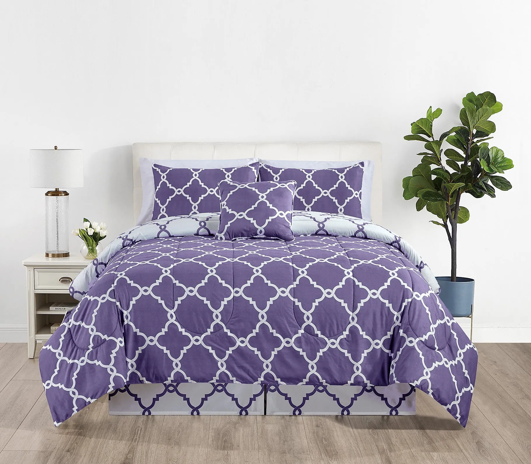 5-Piece Reversible Comforter Set