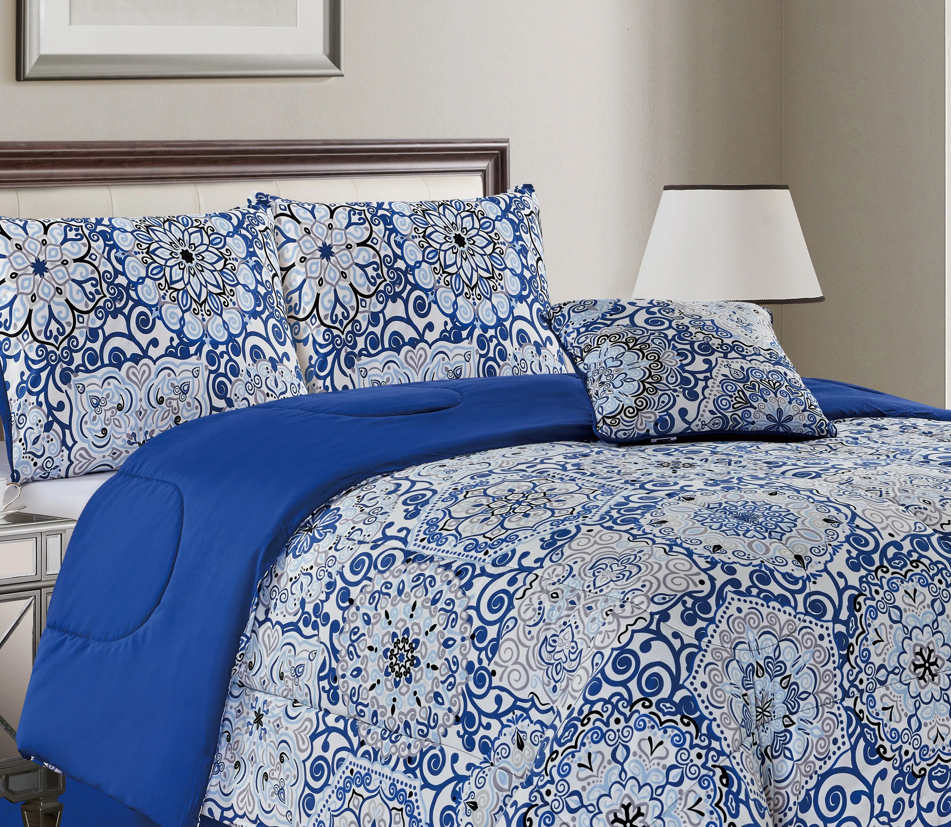 5-Piece Reversible Comforter Set