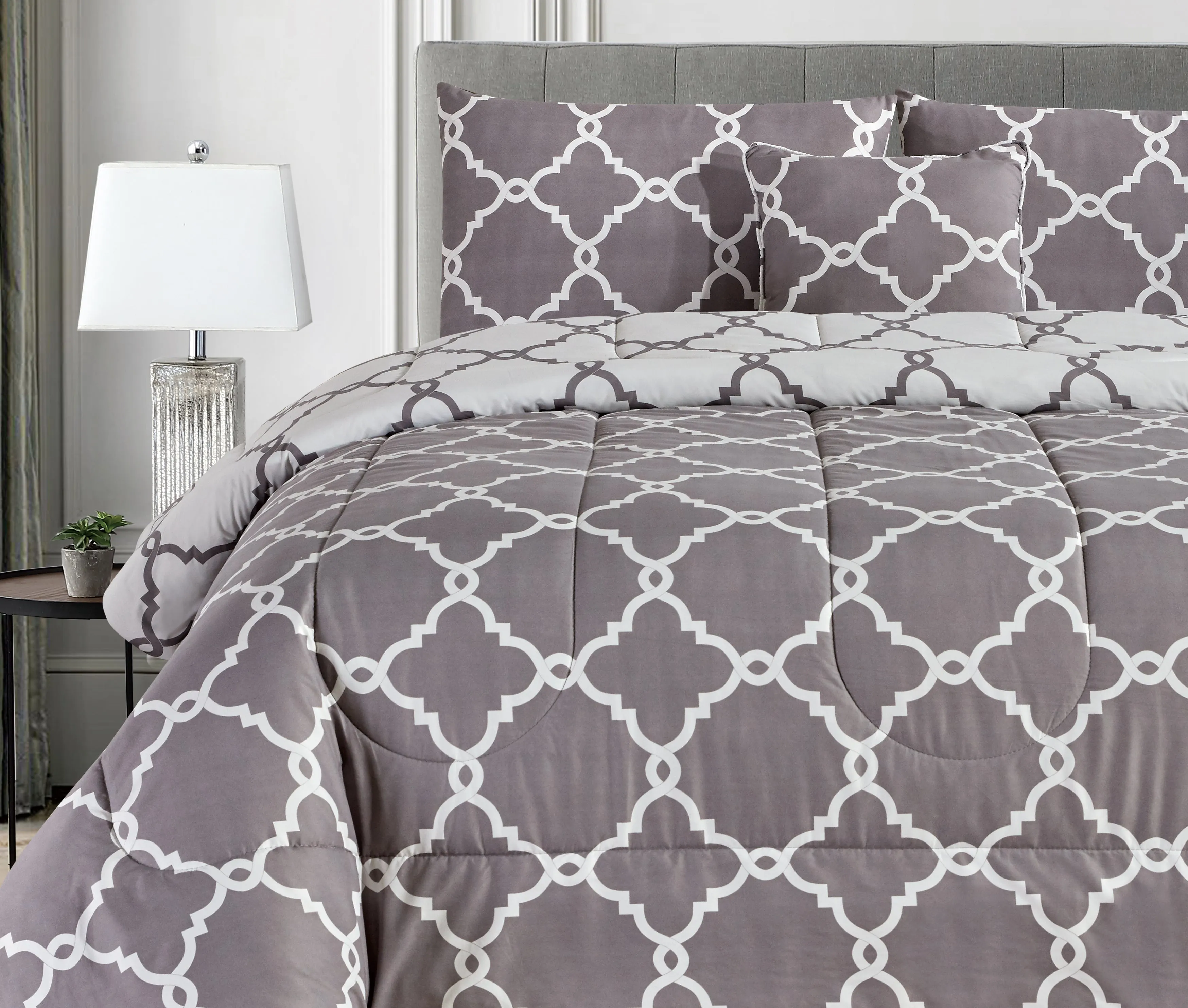 5-Piece Reversible Comforter Set