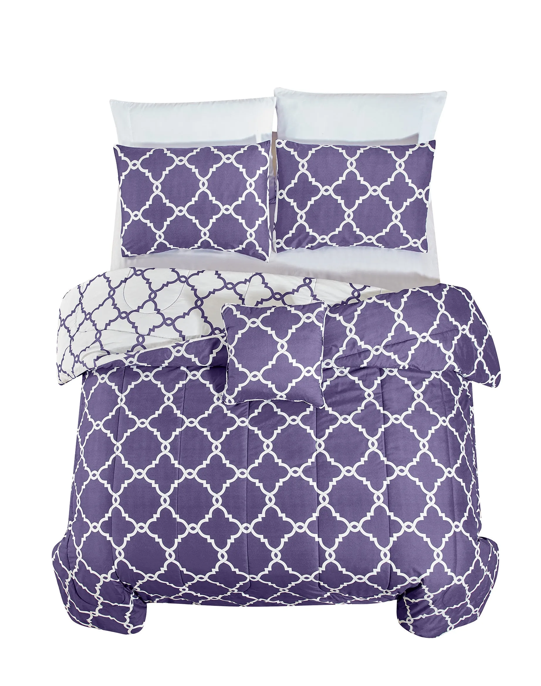 5-Piece Reversible Comforter Set