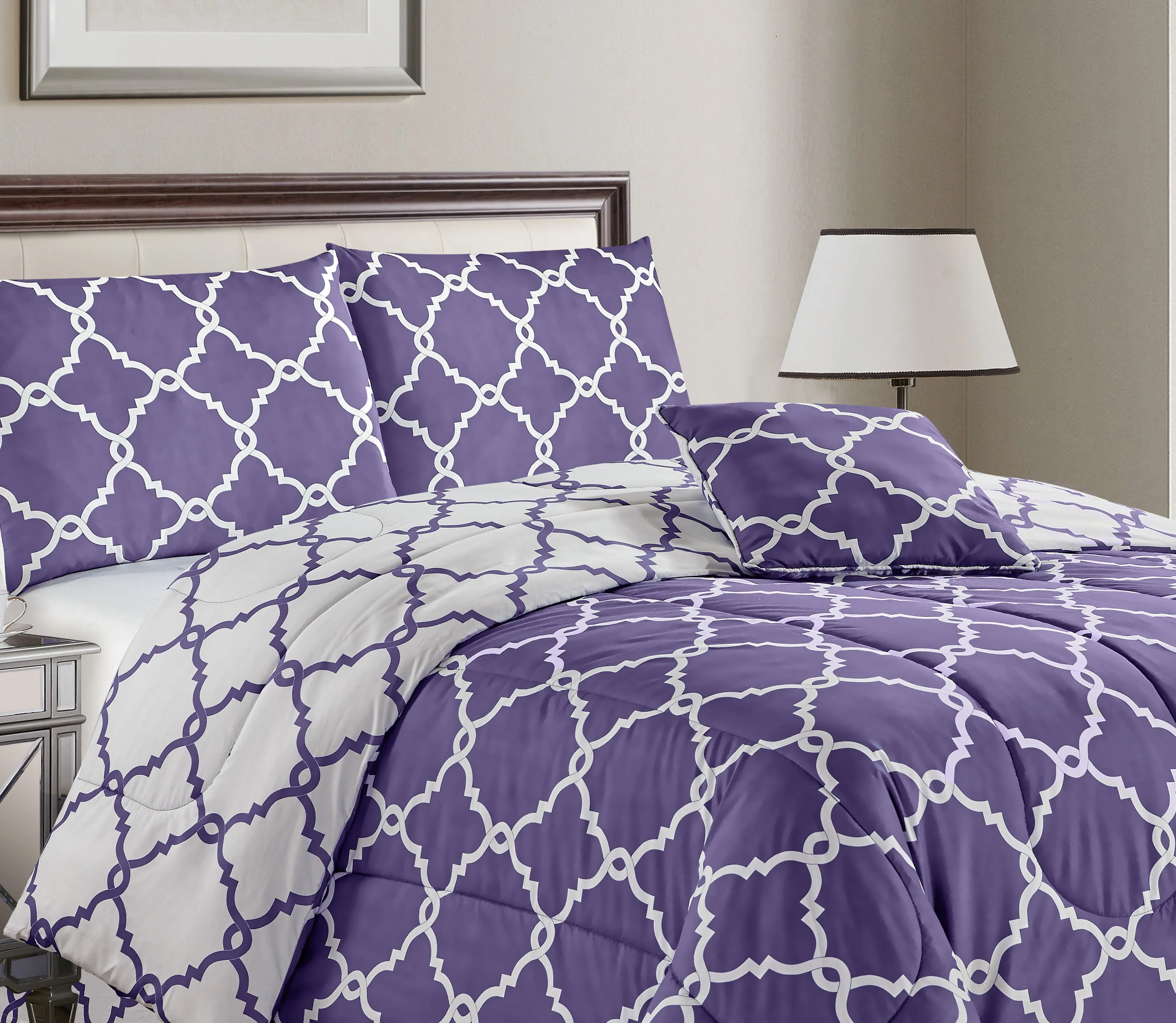 5-Piece Reversible Comforter Set