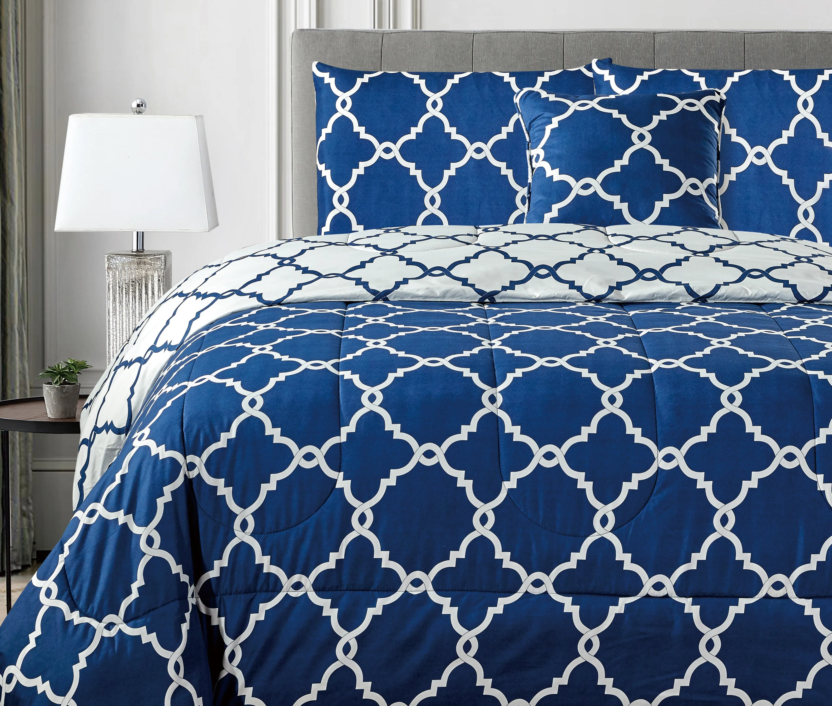 5-Piece Reversible Comforter Set