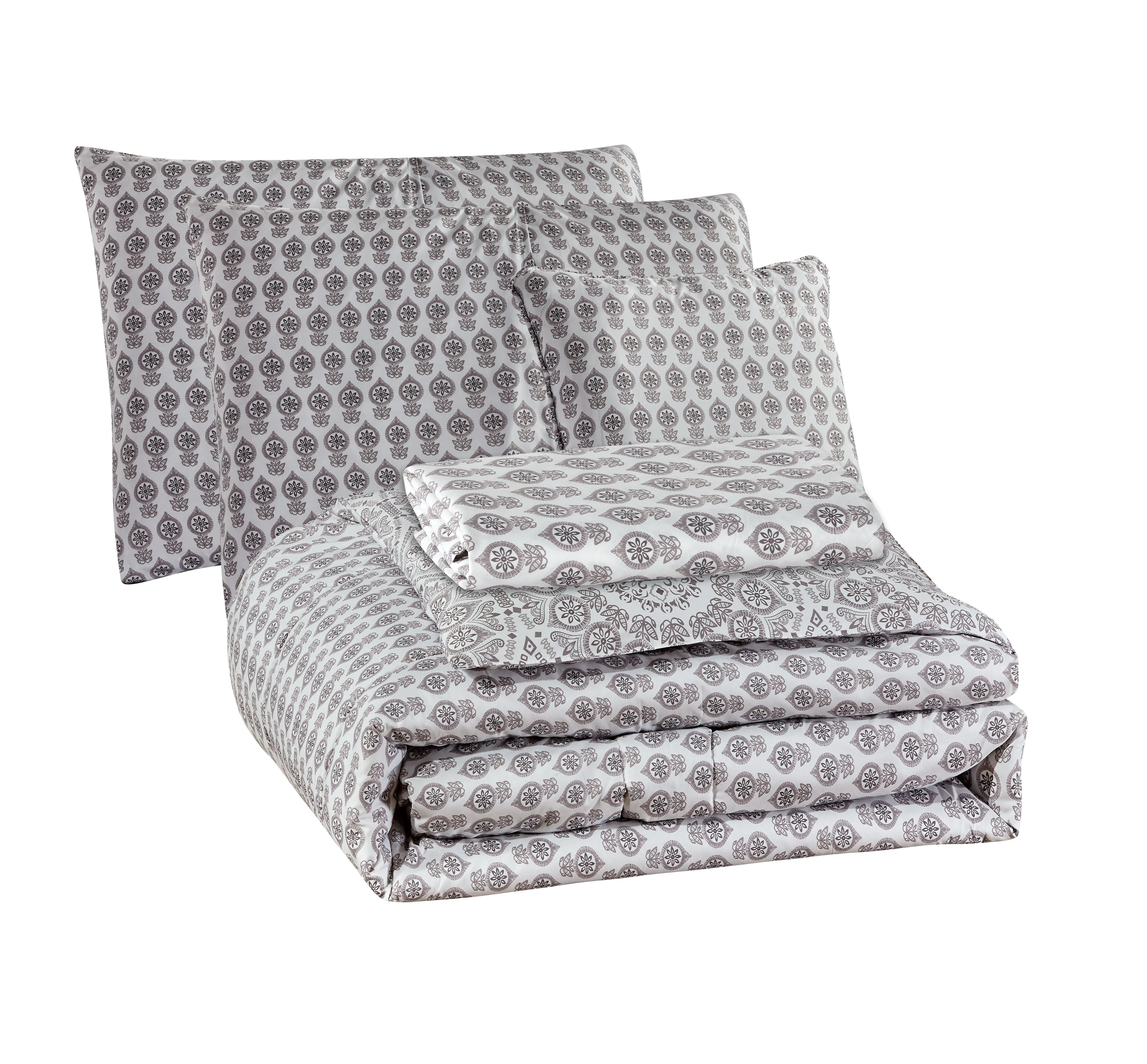 5-Piece Reversible Comforter Set