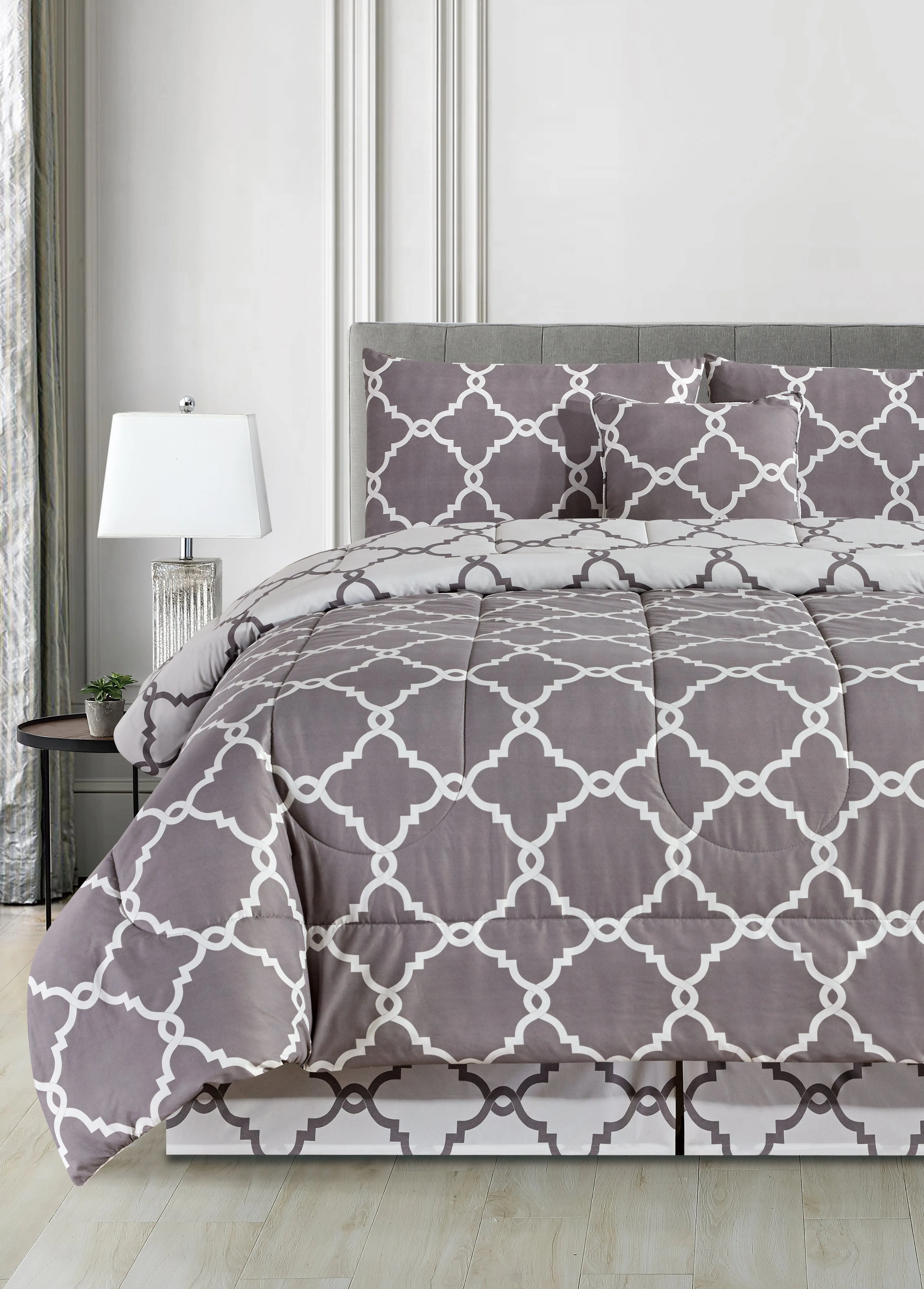 5-Piece Reversible Comforter Set