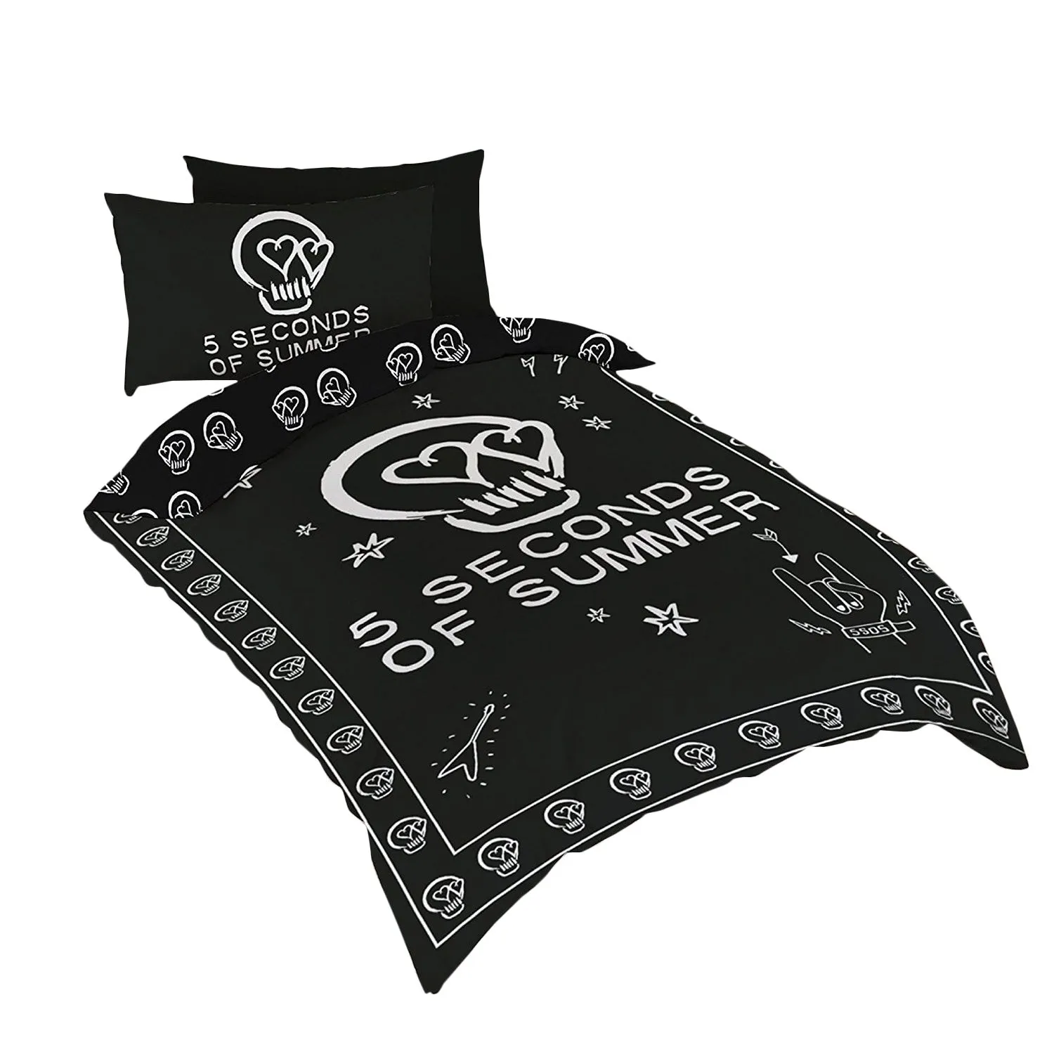 5 Seconds Of Summer Duvet Cover Set