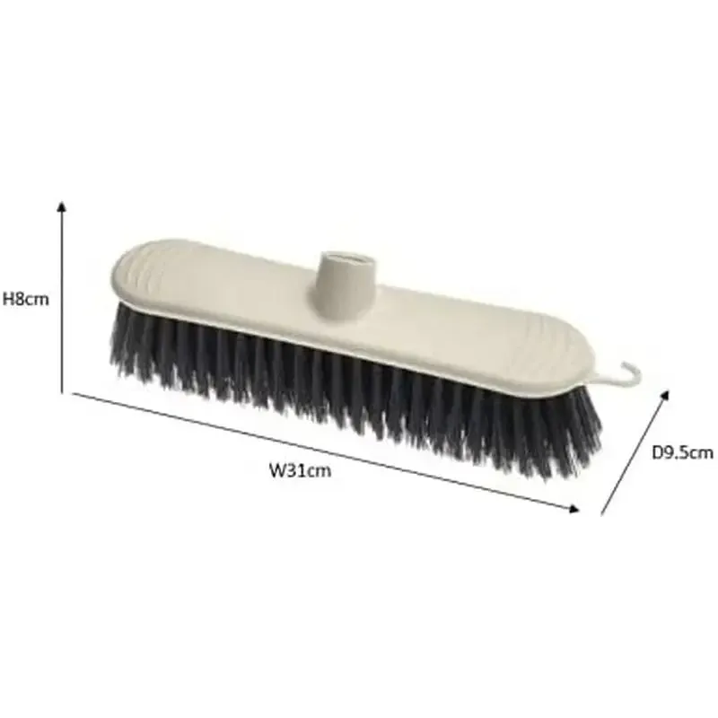 Addis Soft Bristle Broom Head Linen 28cm (Head Only)