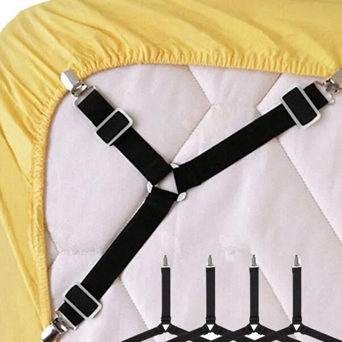 Adjustable Bed Sheet Holder Straps