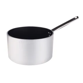 Agnelli Aluminum 5mm Nonstick Saucepan With Stainless Steel Handle, 2.7-Quart