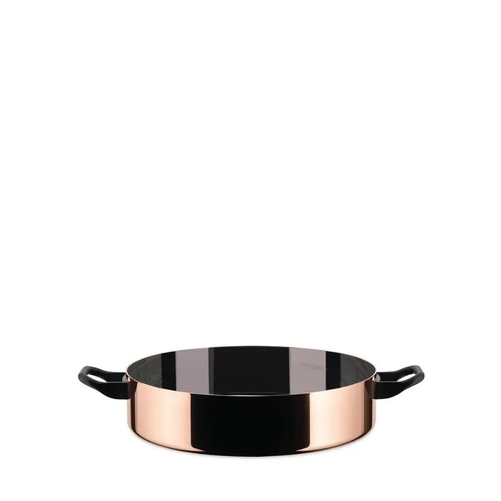 Alessi 90102/24 La Cintura di Orione low casserole with two handles diam.24 cm.