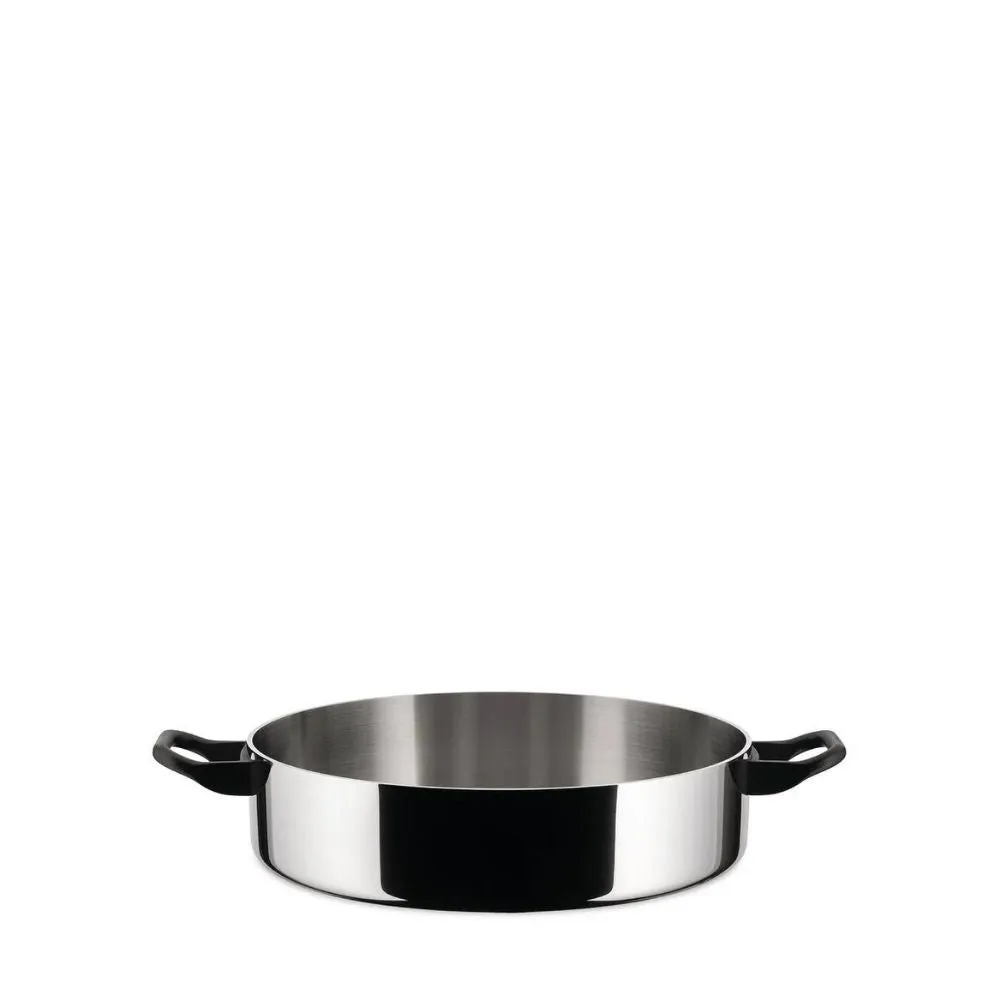 Alessi 90102/24 La Cintura di Orione low casserole with two handles diam.24 cm.