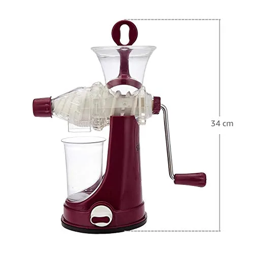 Amazon Brand - Solimo Plastic Handy Fruit Juicer