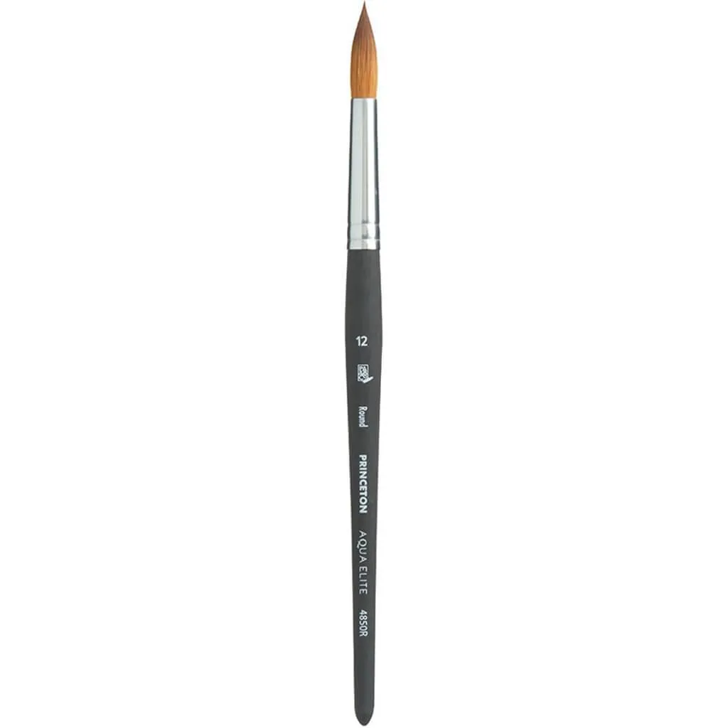 Aqua Elite Synthetic Kolinsky Sable Watercolor Brushes Rounds