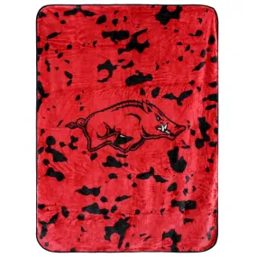 Arkansas Razorbacks Plush Throw Blanket, Bedspread, 86" x 63"