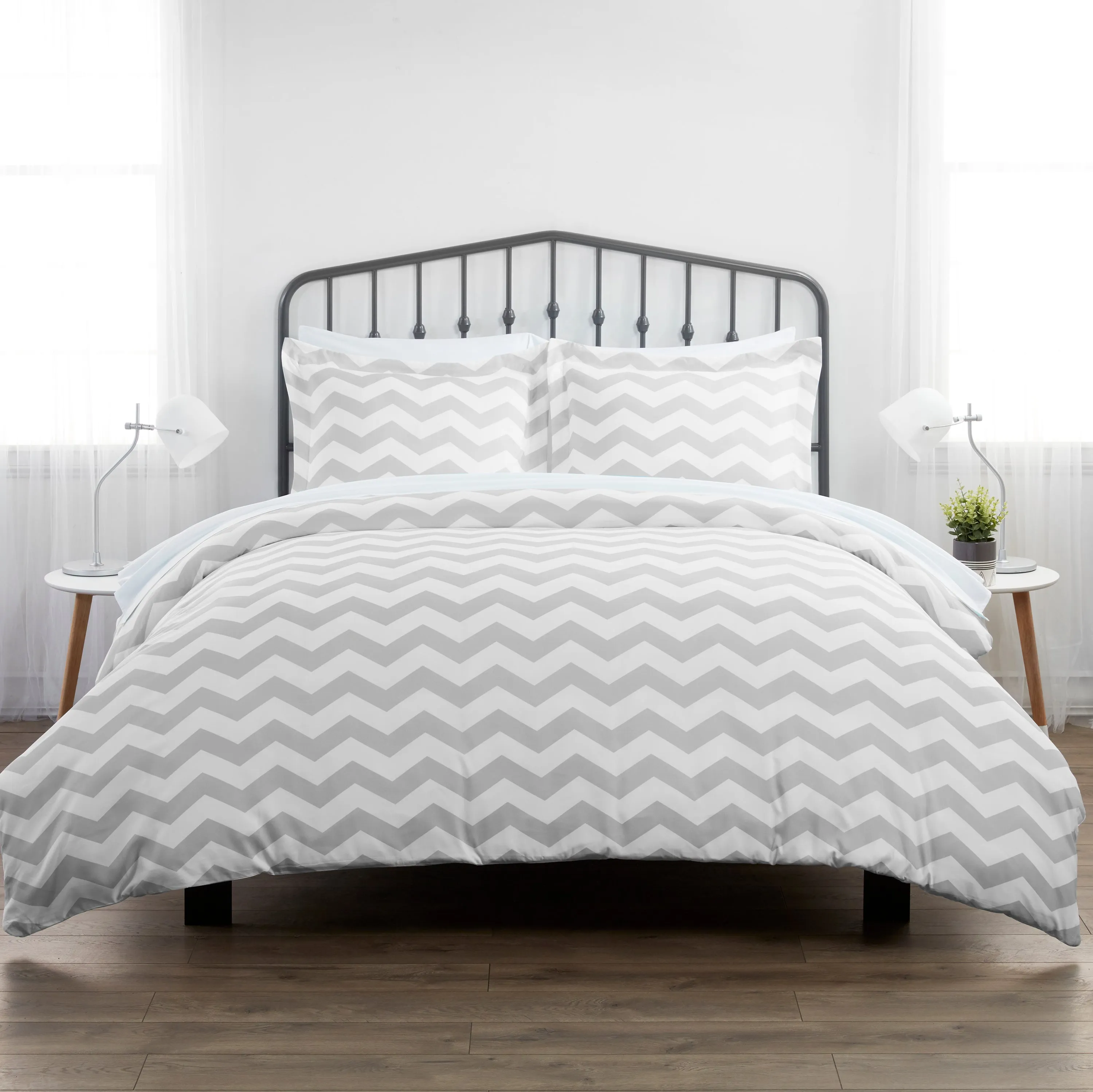 Arrow Pattern 3-Piece Duvet Cover Set