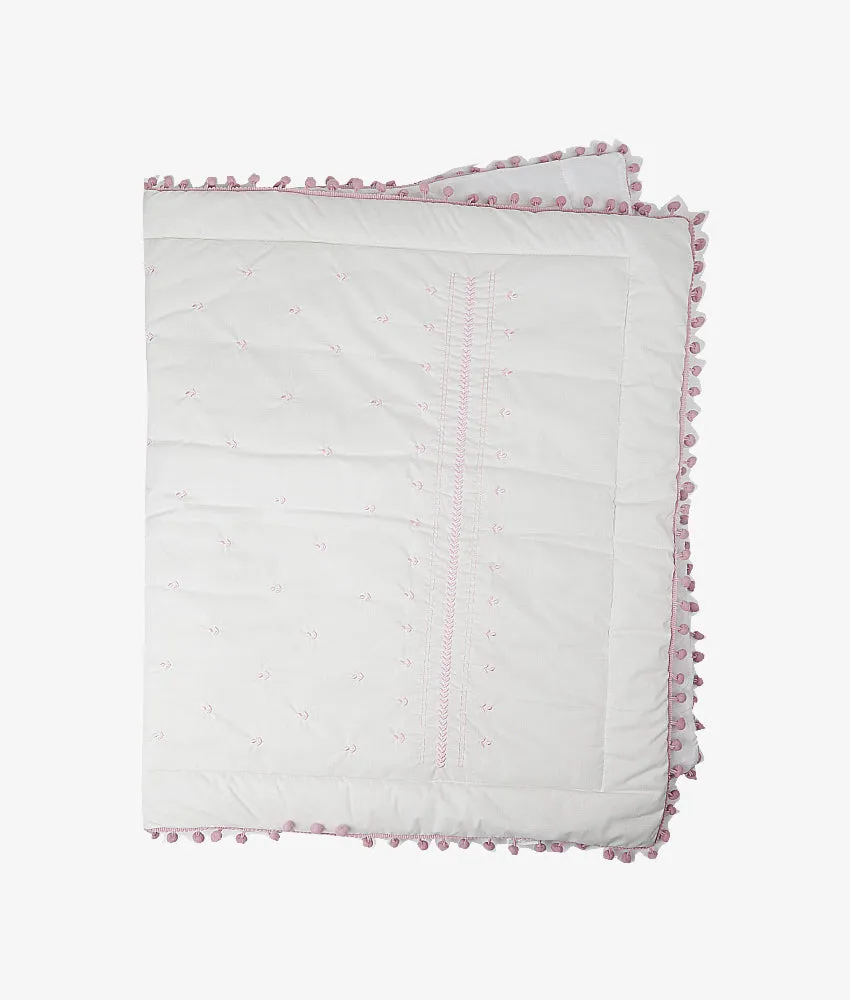 Baby Comforter Quilt – Eden Pink Theme