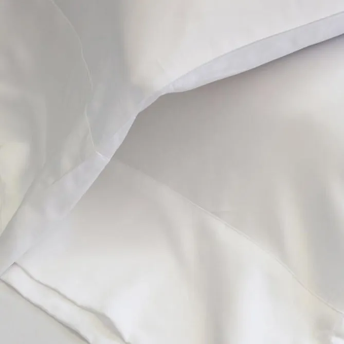 Bamboo Sateen Sheet Set - White