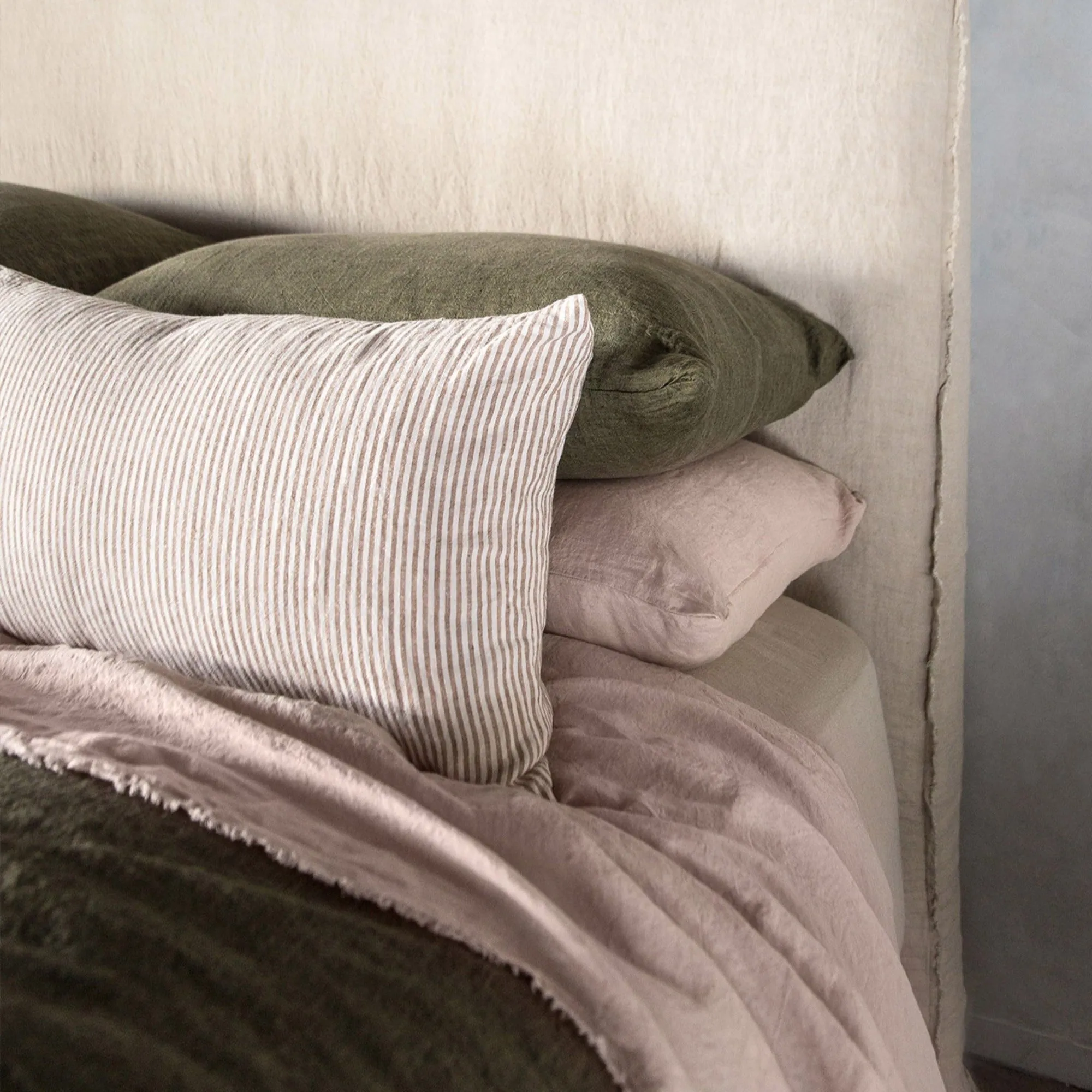 Basix Linen Pillowcase - Floss