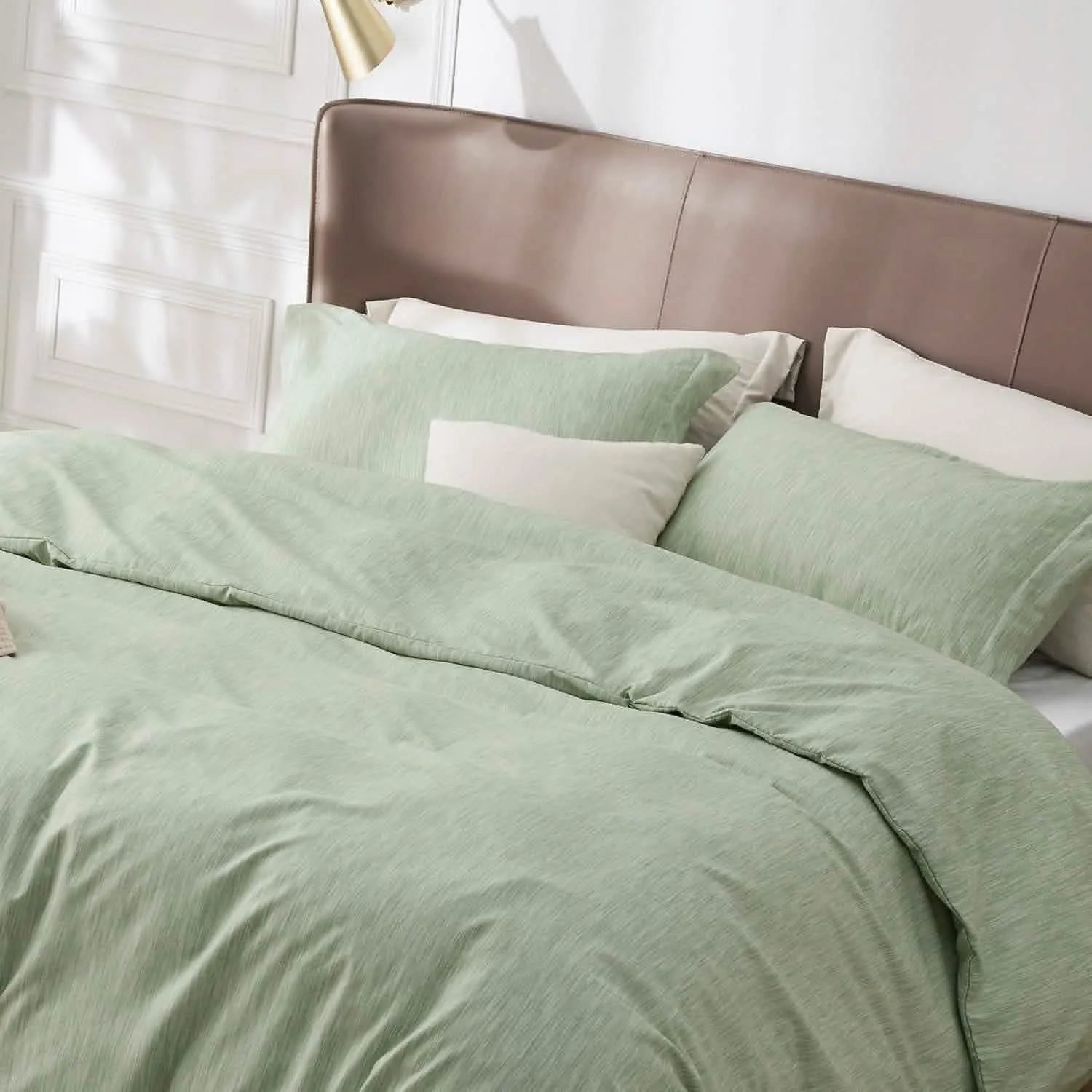 Bedsure Cationic Dyed Duvet Cover Set