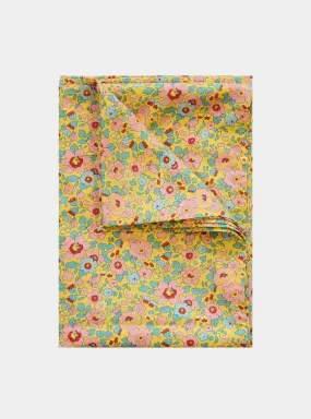 BETSY SUNFLOWER Liberty Flat Top Sheet