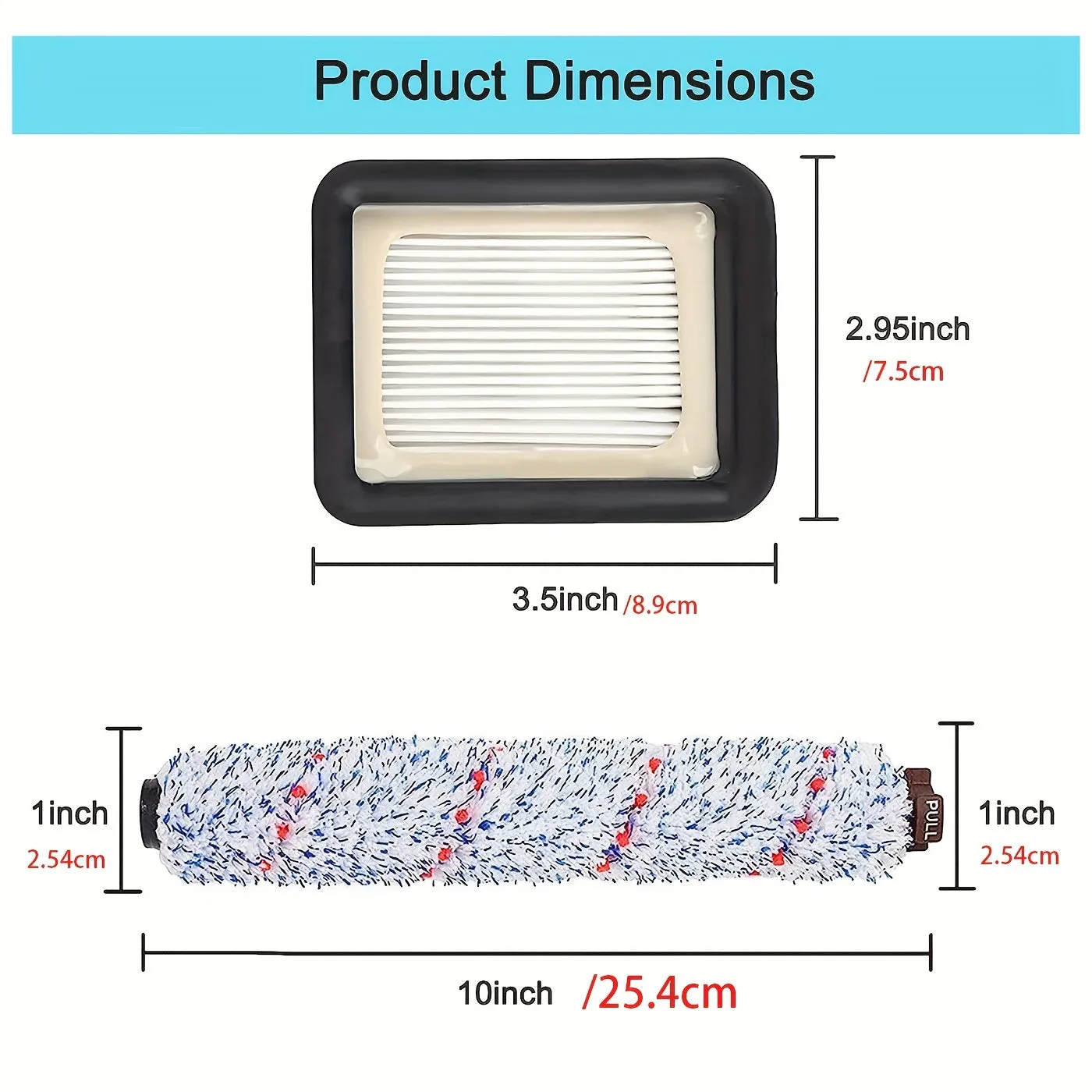 Bissell CrossWave Replacement Brushes  Filters  Superior Performance