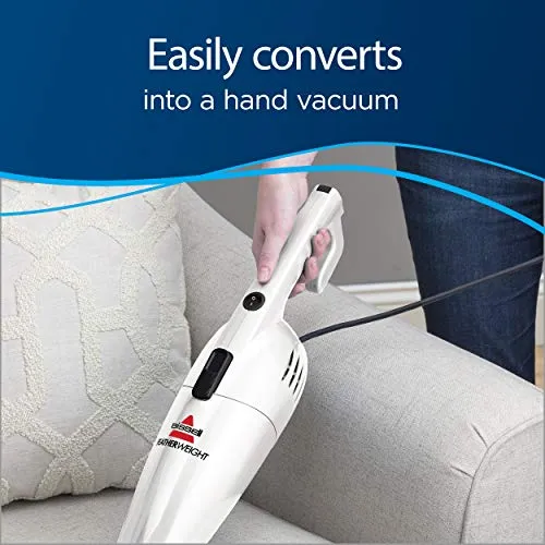 Bissell - Stick Vacuum - Featherweight White