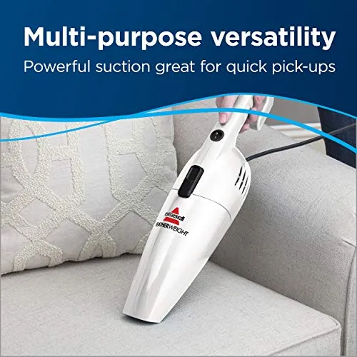 Bissell - Stick Vacuum - Featherweight White