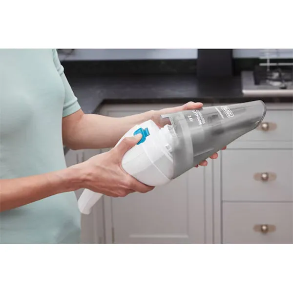 Black & Decker 3.6V Cordless Dustbuster Handheld Vacuum Cleaner - White | NVC115JL-GB