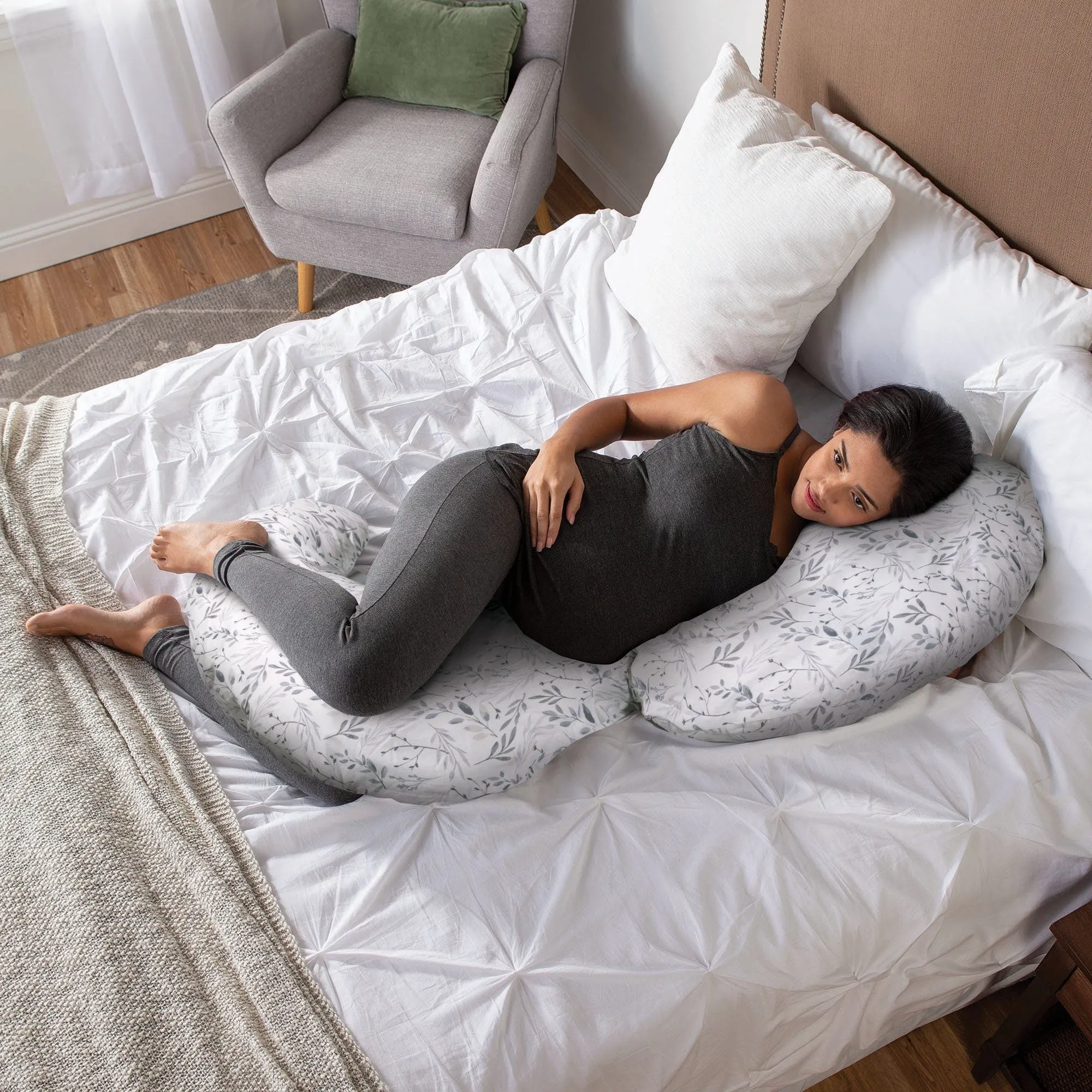 Boppy Total Body Pillow With Removable Pillow Cover