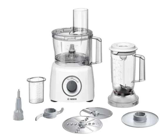 Bosch MCM3200W Food processor MultiTalent 3 800 W White, White