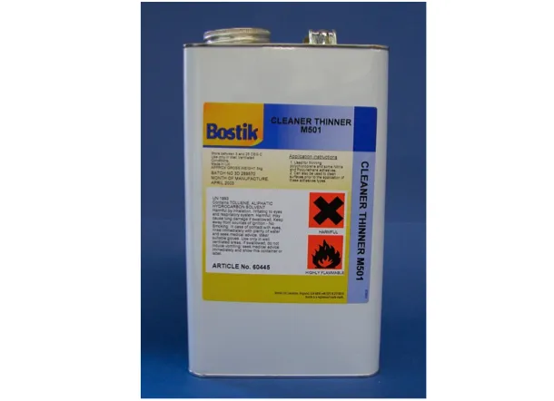 Bostik M501 Solvent 5 ltr